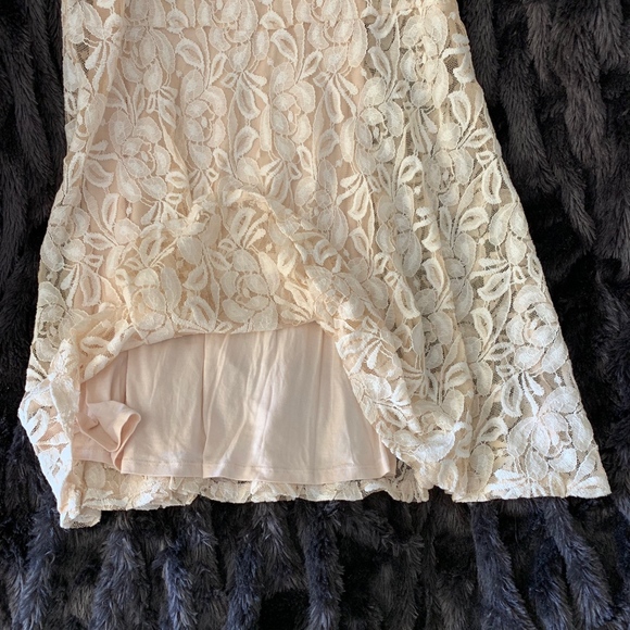 Free People Sleeveless Lace Overlay Dress - Picture 7 of 8